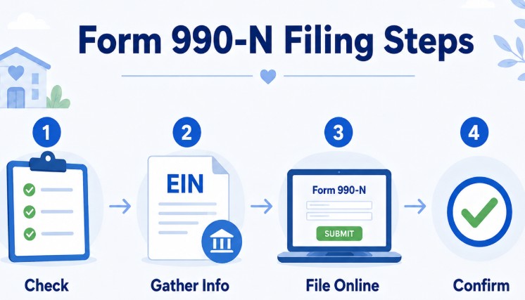 Form 990-N Instructions: Step-by-Step Guide
