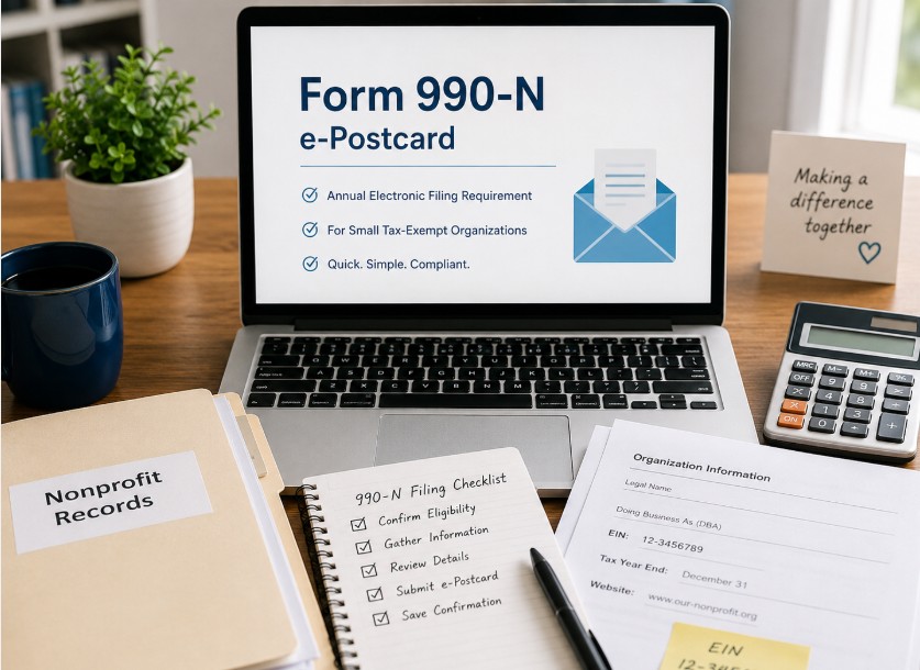 How to file a 990N