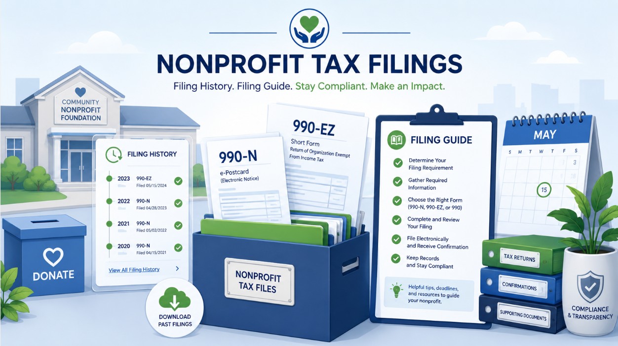 How to Check a Nonprofit’s Filing History